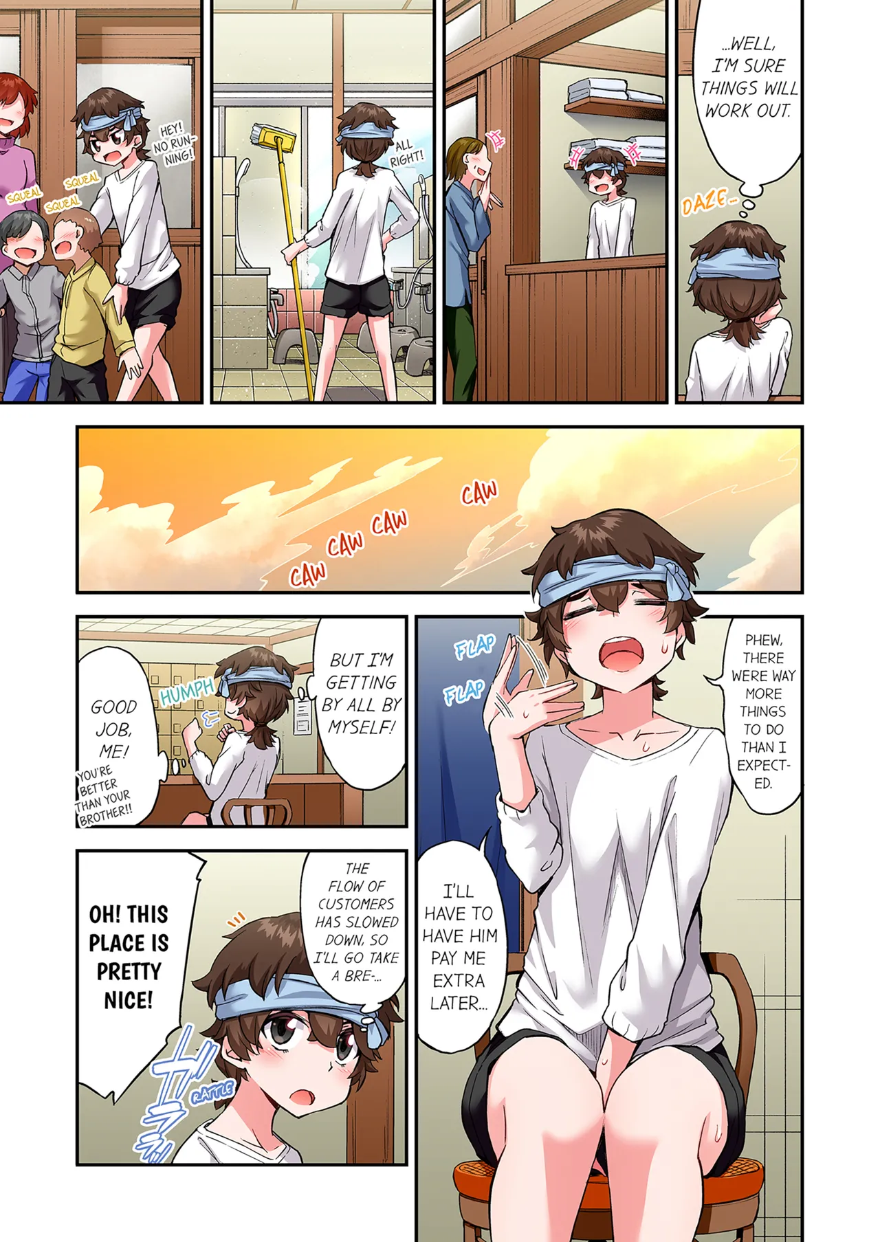 Traditional Job of Washing Girls Body Volume 21  Asoko Araiya no Oshigoto ~Kataomoichuu no Aitsu to Onnayu de~ image number 34