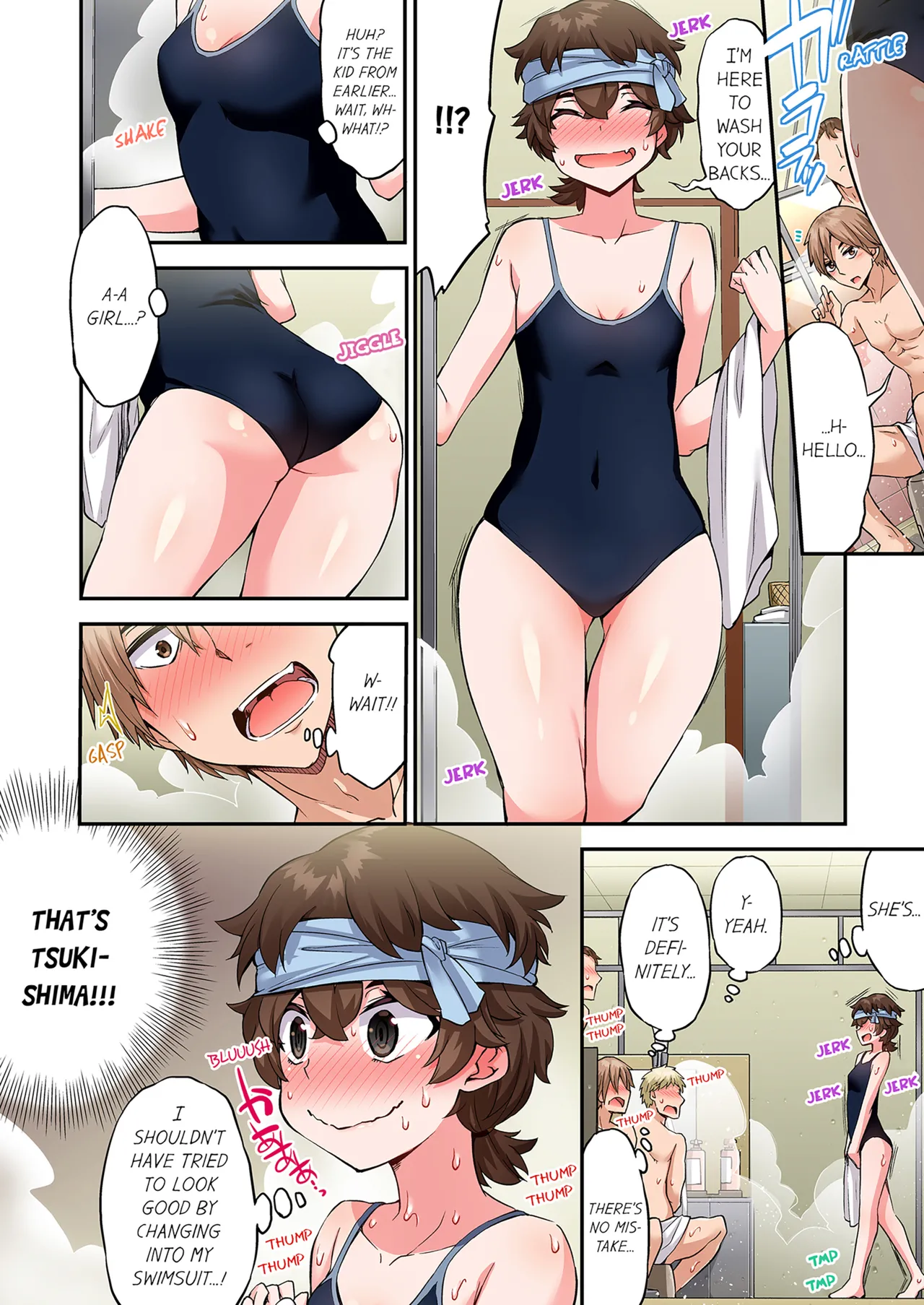 Traditional Job of Washing Girls Body Volume 21  Asoko Araiya no Oshigoto ~Kataomoichuu no Aitsu to Onnayu de~ image number 39