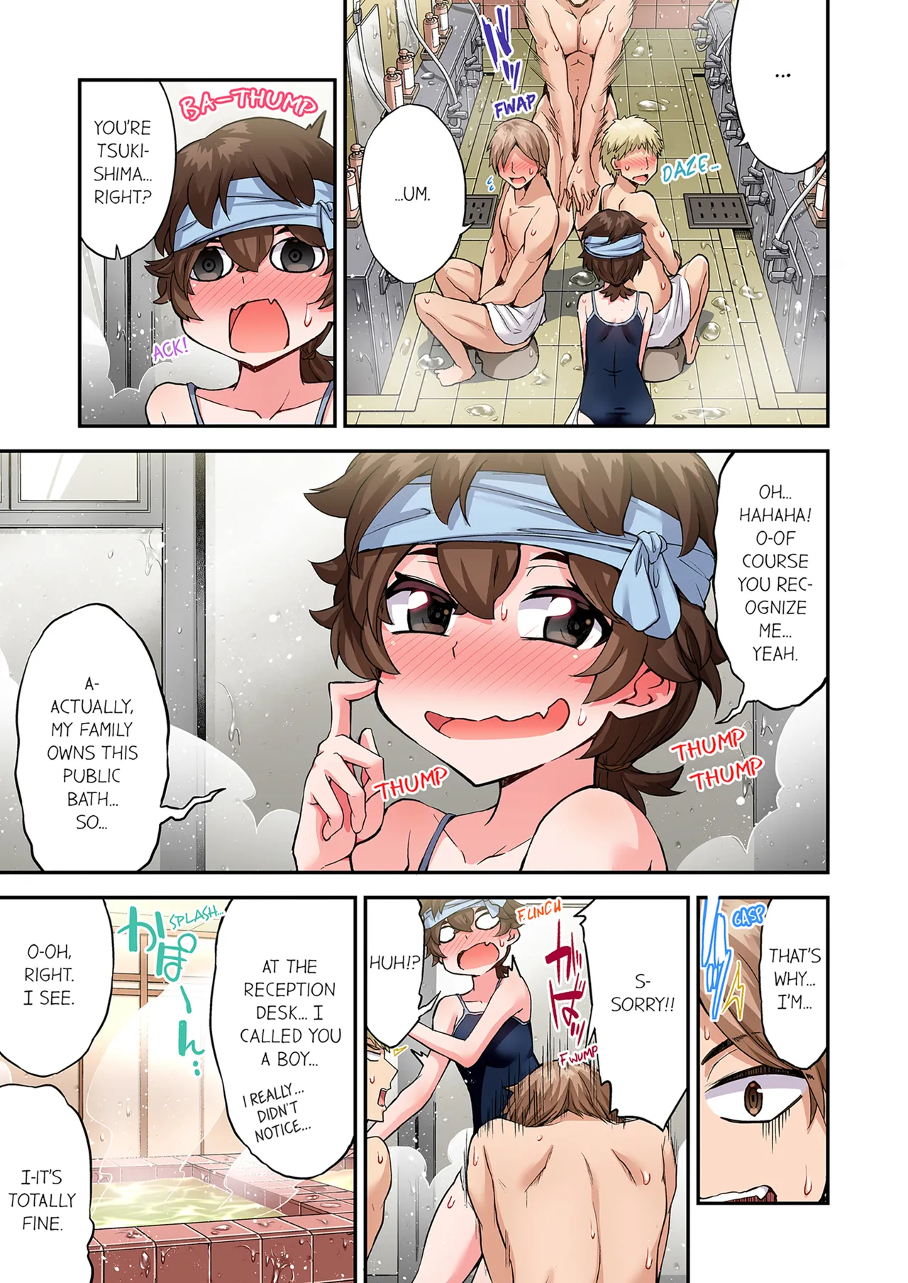 Traditional Job of Washing Girls Body Volume 21  Asoko Araiya no Oshigoto ~Kataomoichuu no Aitsu to Onnayu de~ image number 40