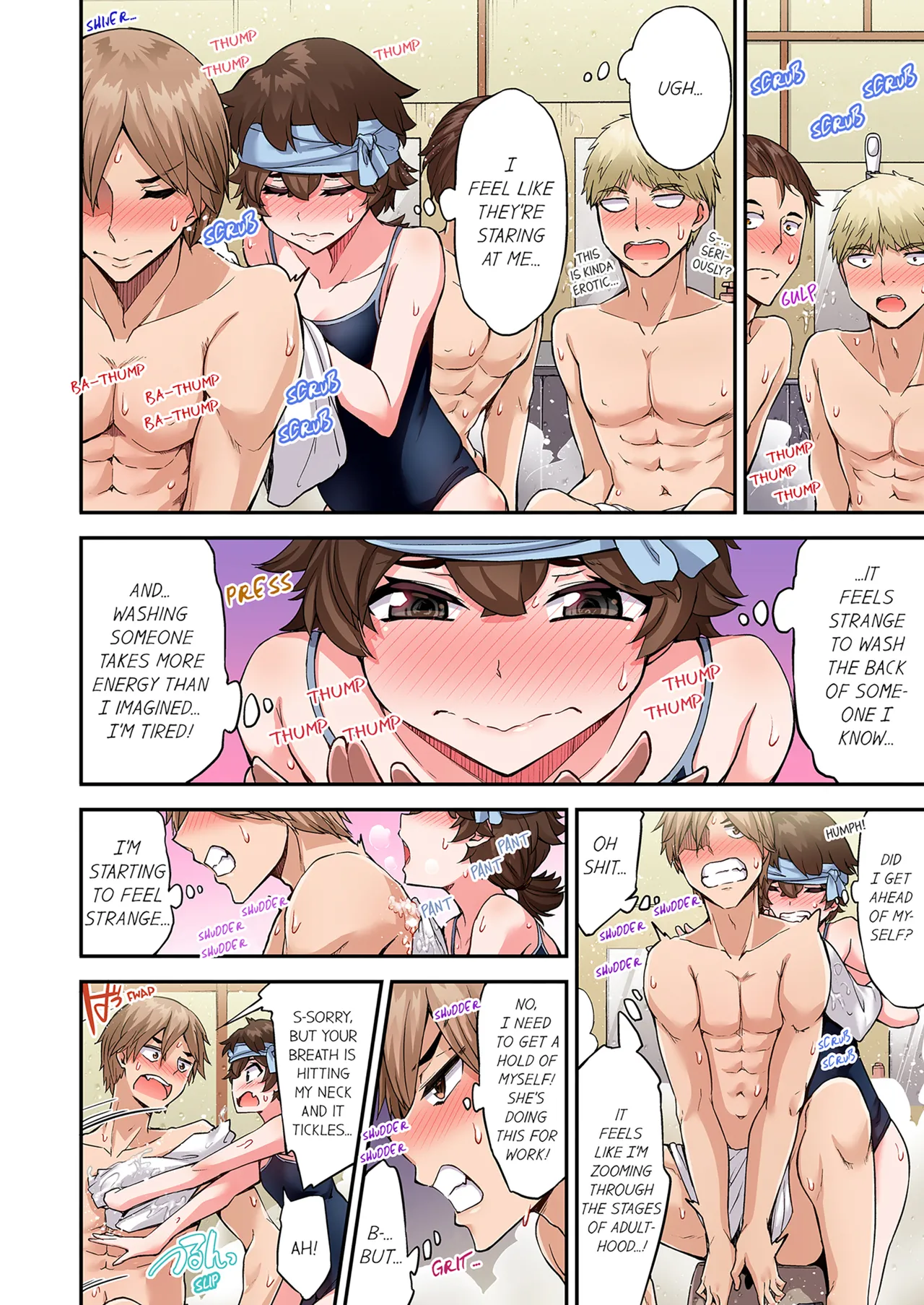Traditional Job of Washing Girls Body Volume 21  Asoko Araiya no Oshigoto ~Kataomoichuu no Aitsu to Onnayu de~ image number 43