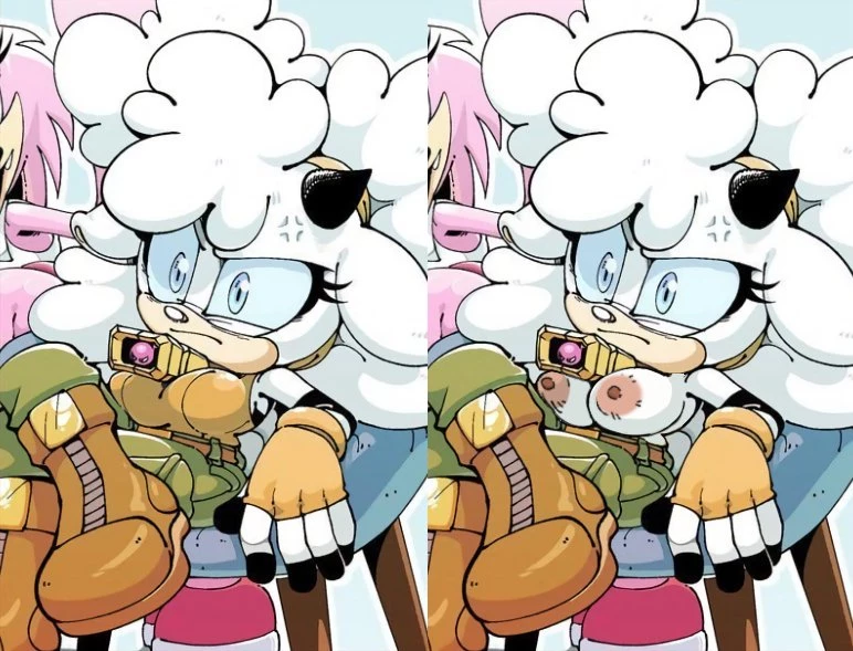 I just love sheep woman Sonic