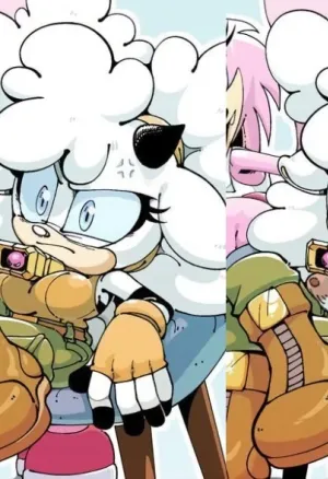 I just love sheep woman Sonic