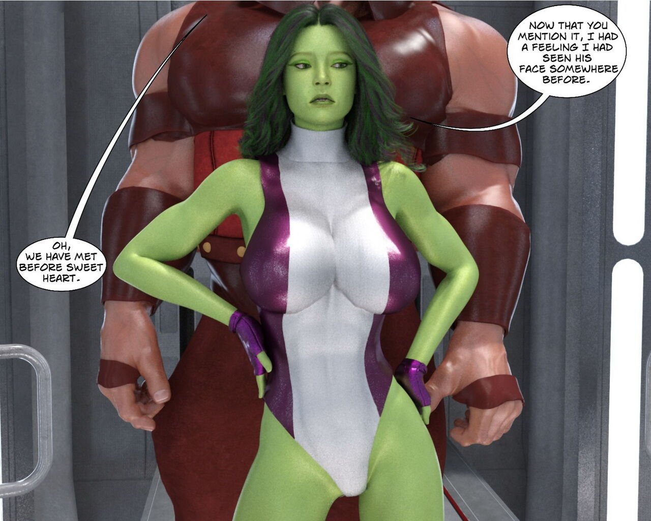DestroXXIV - She Hulk Pro Bono (English) porn comic image number 11