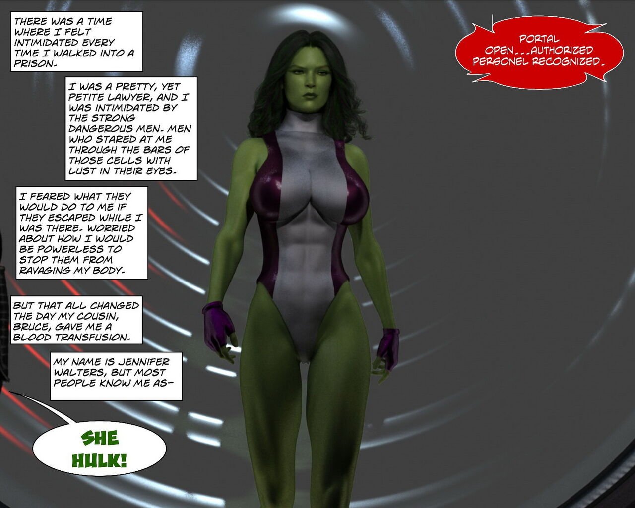 DestroXXIV - She Hulk Pro Bono (English) porn comic image number 1