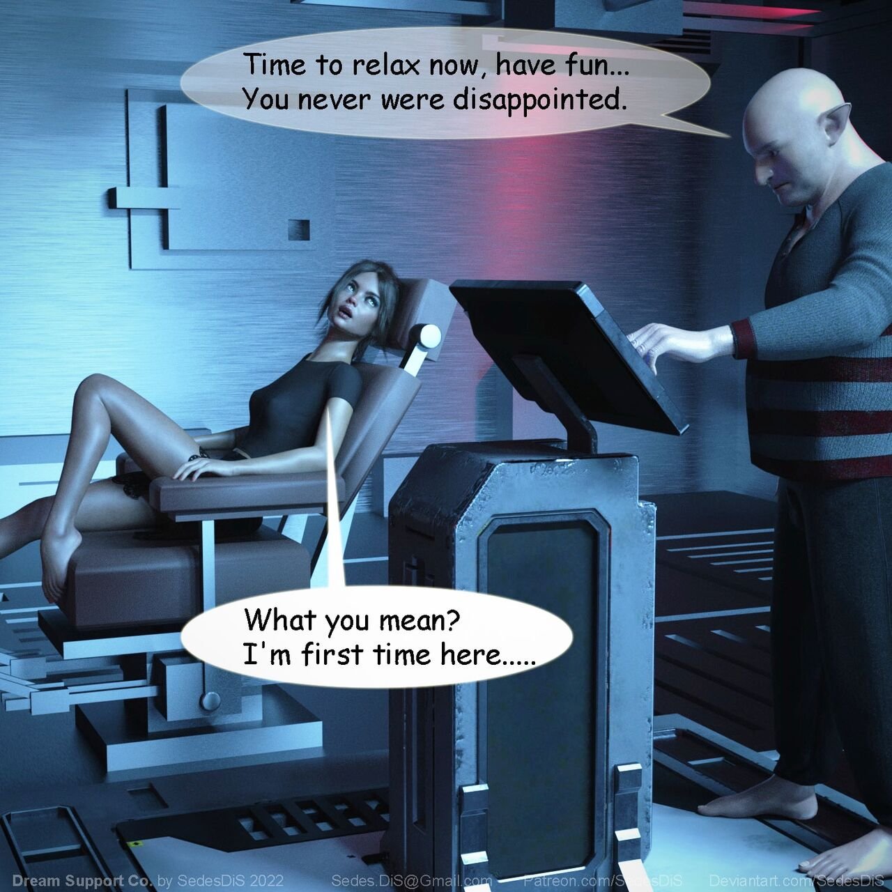 SedesDiS - Dream Support & Co (English) porn comic image number 4