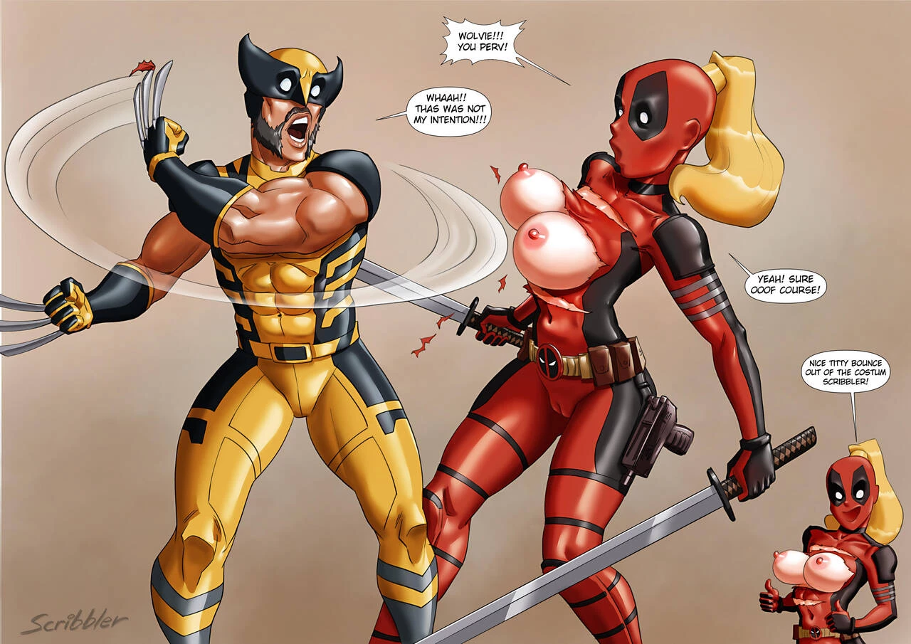 Ladypool vs Wolverine image number 2