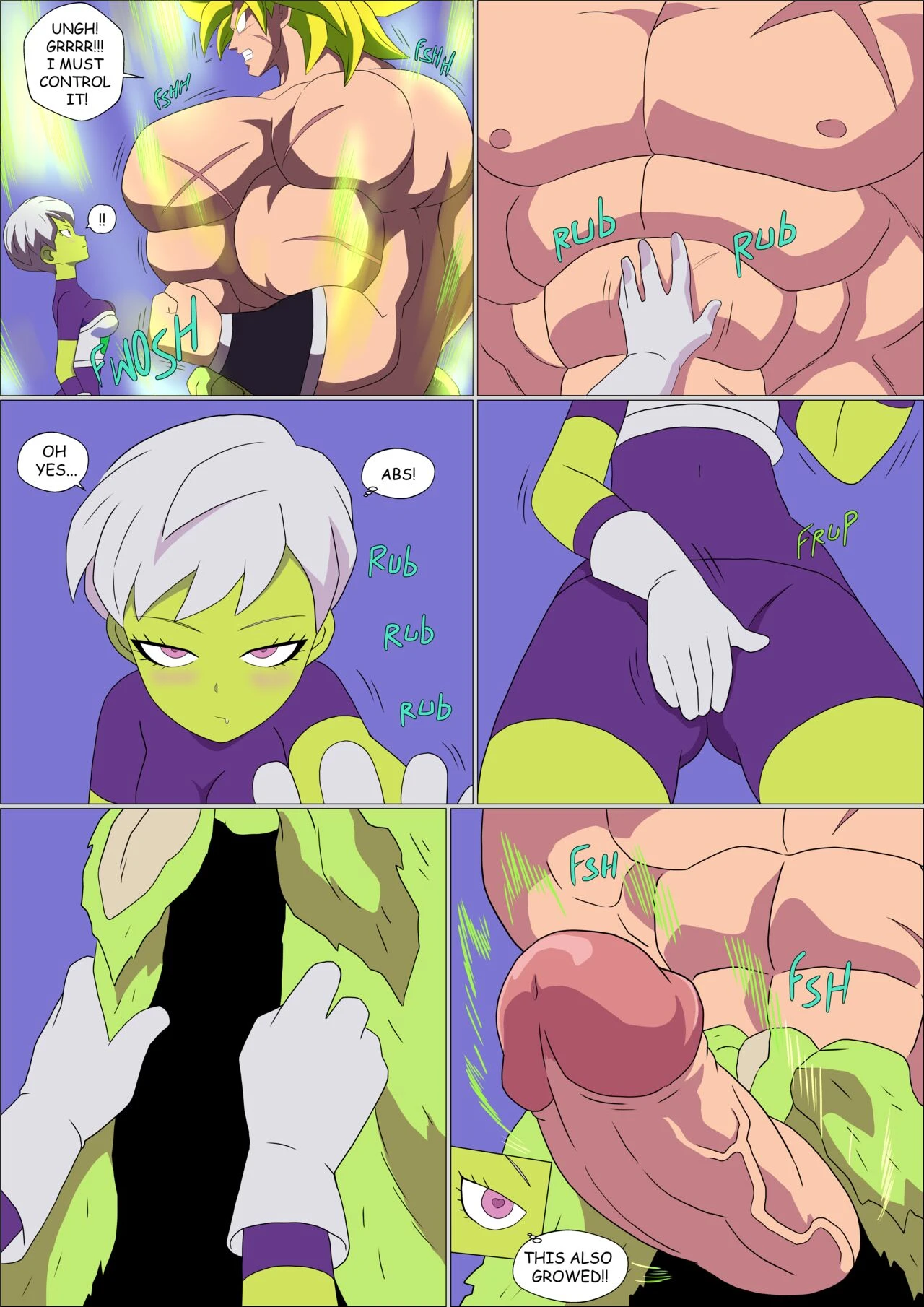 Cheelai x Broly image number 2