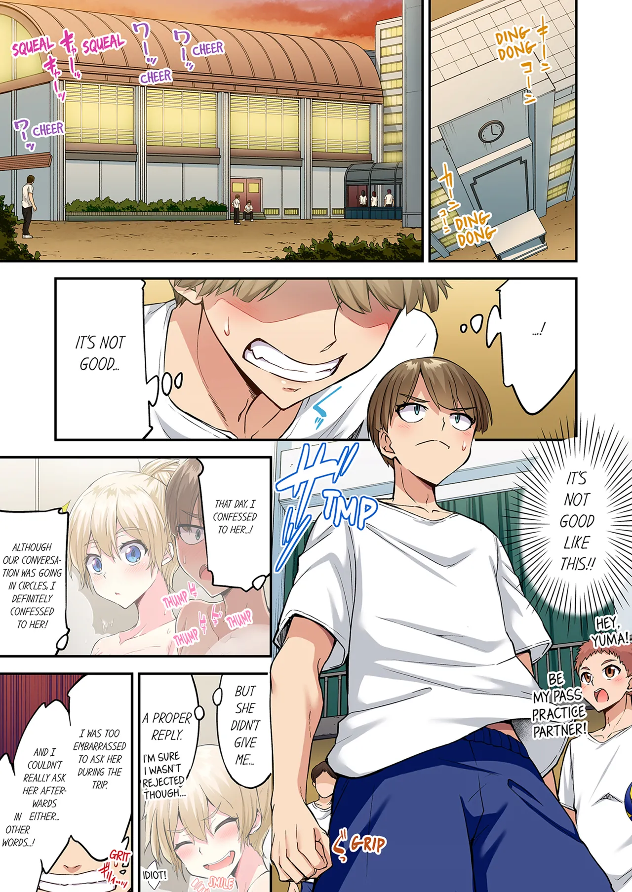 Traditional Job of Washing Girls Body Volume 22  Asoko Araiya no Oshigoto ~Kataomoichuu no Aitsu to Onnayu de~ image number 38