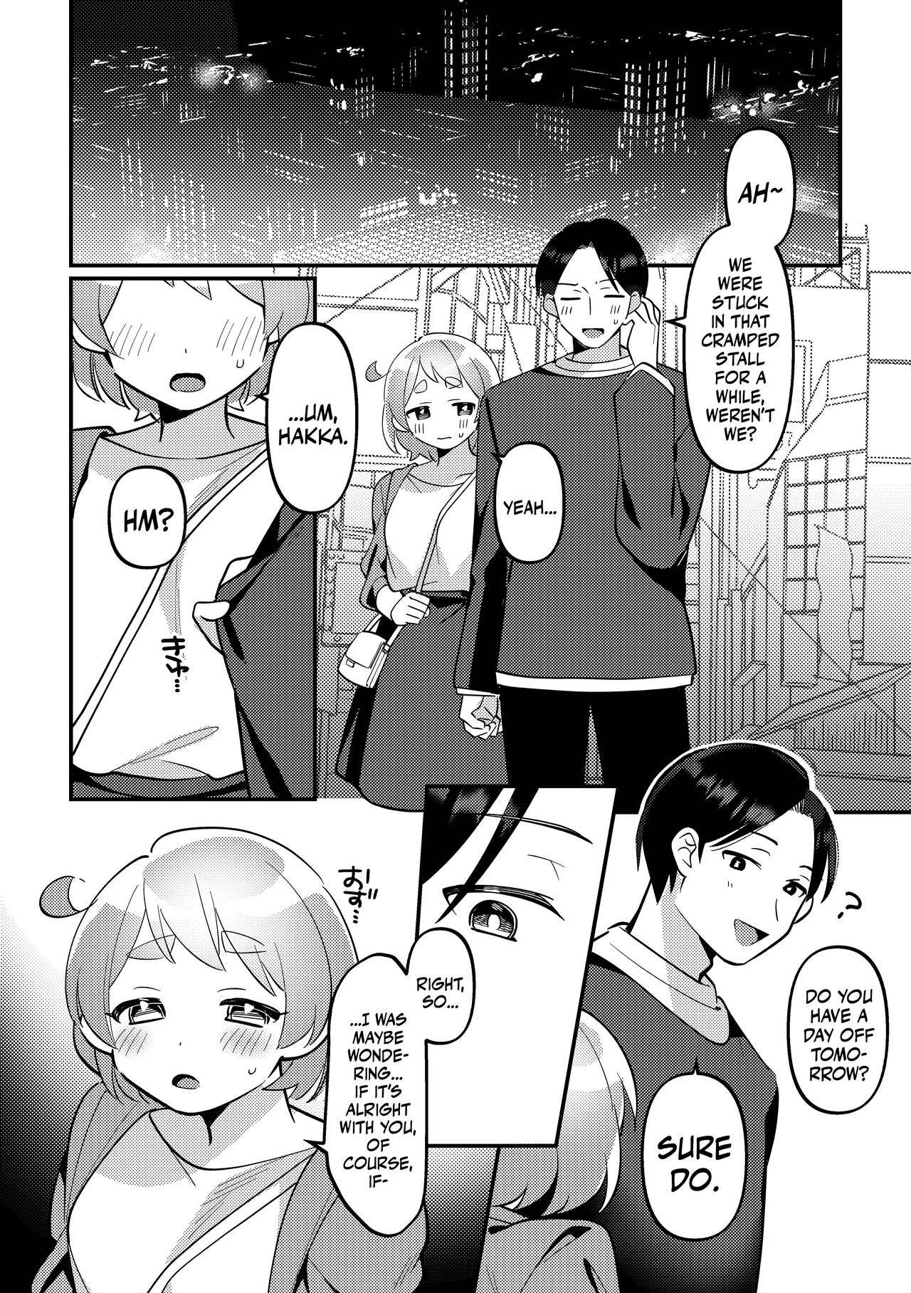 Secretly Doing This And That With My Futanari Girlfriend During A Date  Date-Chuu, Futari de Kossori xxx Suru Kai image number 27