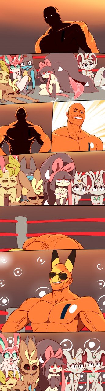 Pokemon Porn Wrestling - mister ploxy, diives] - Gaghiel Wrestling Orgy (pokemon) porn comic. Group  porn comics.