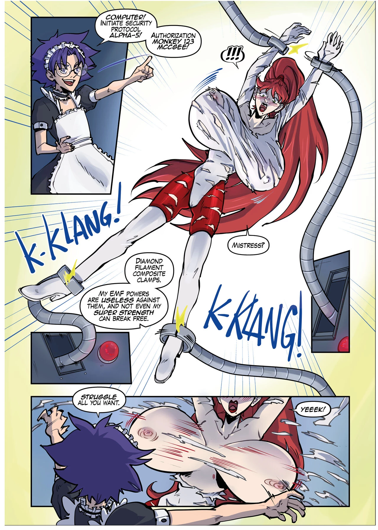 Super MILF vs. Red Oni (Spinnerette) image number 8