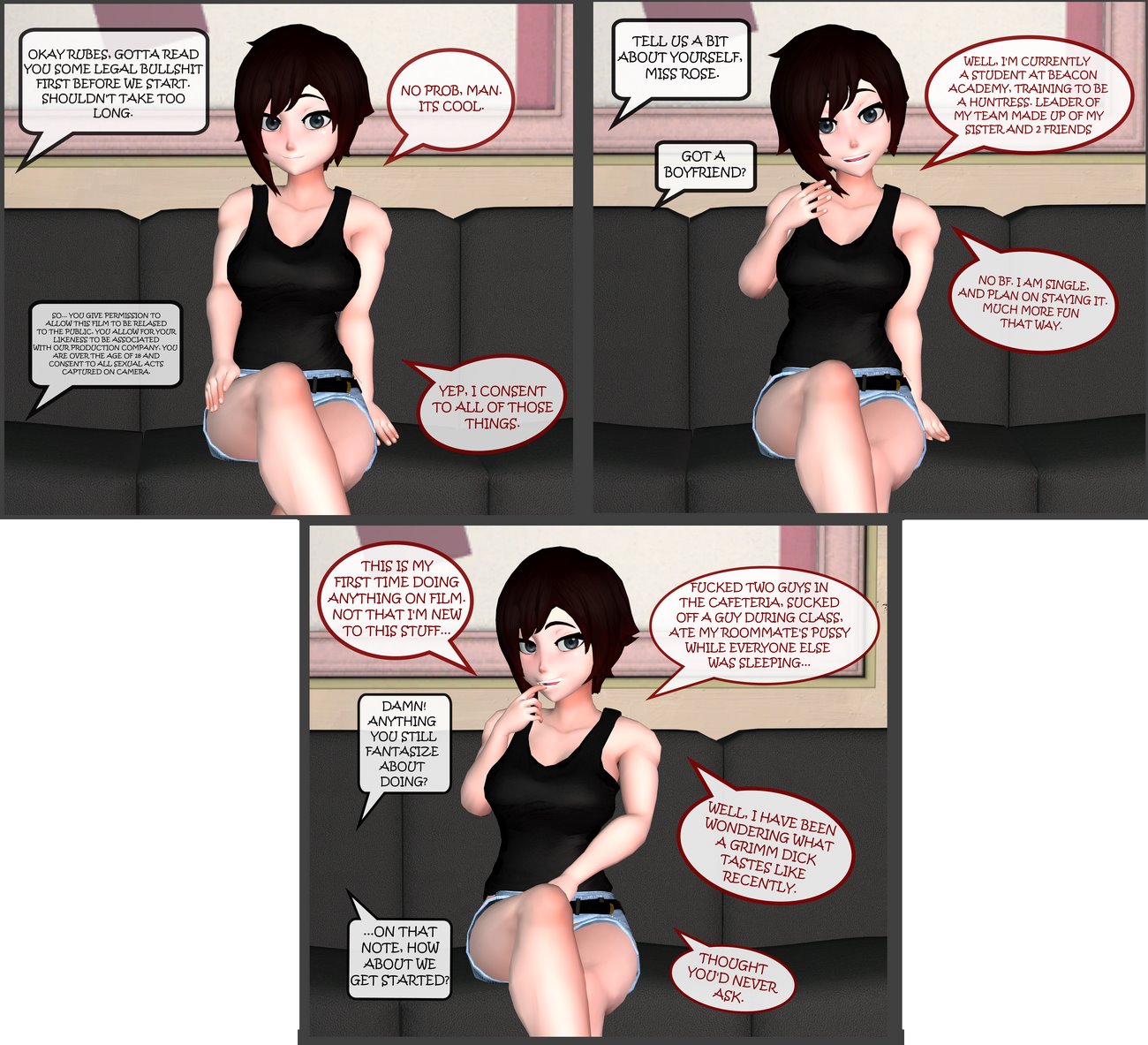 Ruby Rose on the Casting Couch image number 2