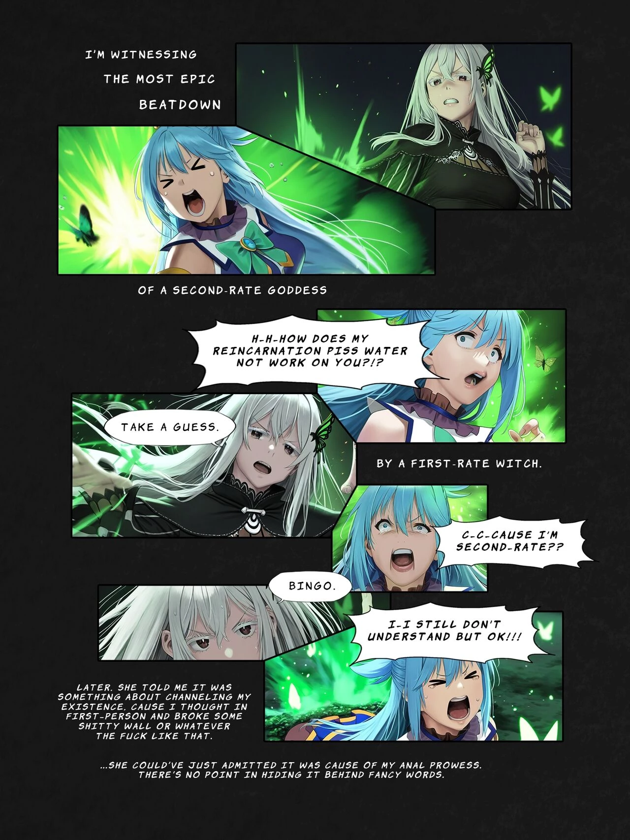 I Reincarnated Out of a Re:ZERO Isekai and Got Back at the Goddess Who Denied Me ANAL image number 9