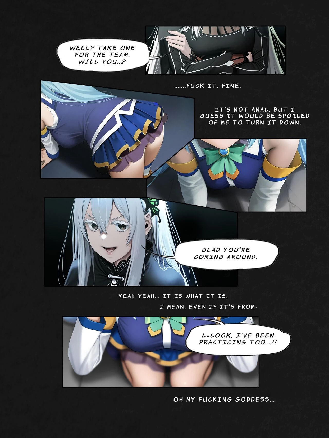 I Reincarnated Out of a Re:ZERO Isekai and Got Back at the Goddess Who Denied Me ANAL image number 19