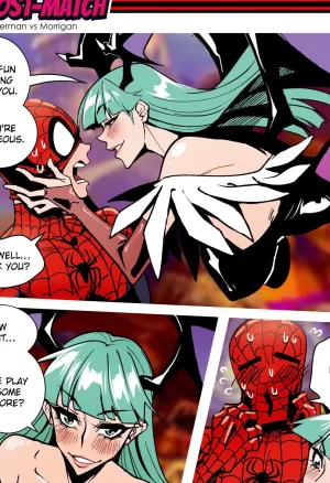Spider-Man Vs Morrigan