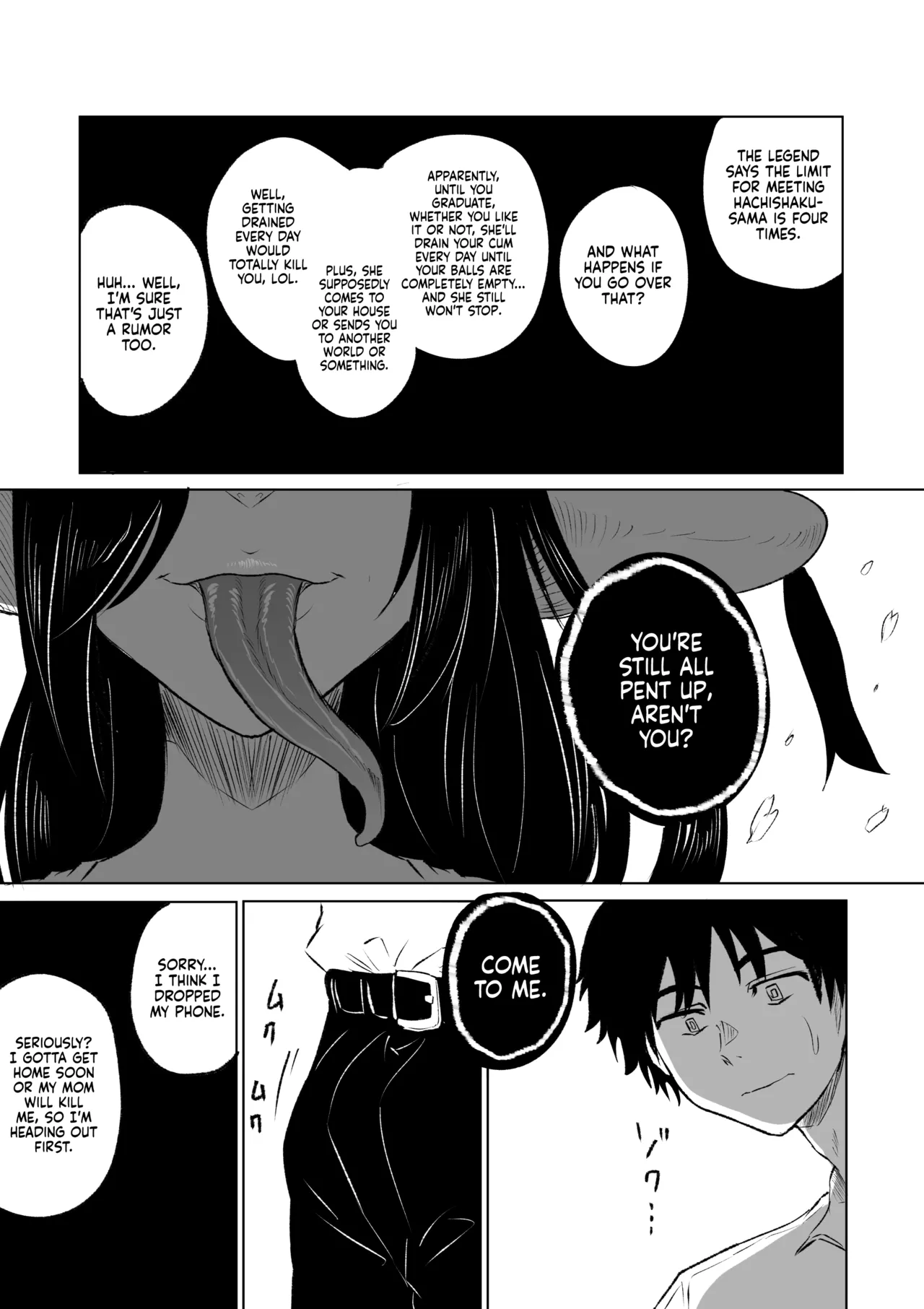 Hachishaku-Sama - The Encounter and the Drain  Hasshaku-sama - Deai to Sakushu image number 13