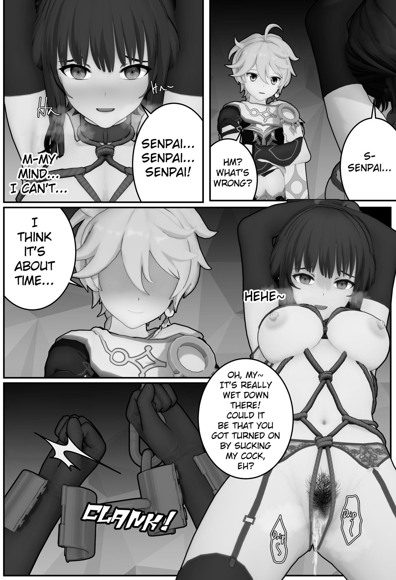 ActualE - My  Little Junior Cant Be This Stubborn! (Genshin Impact) English Decensored image number 12