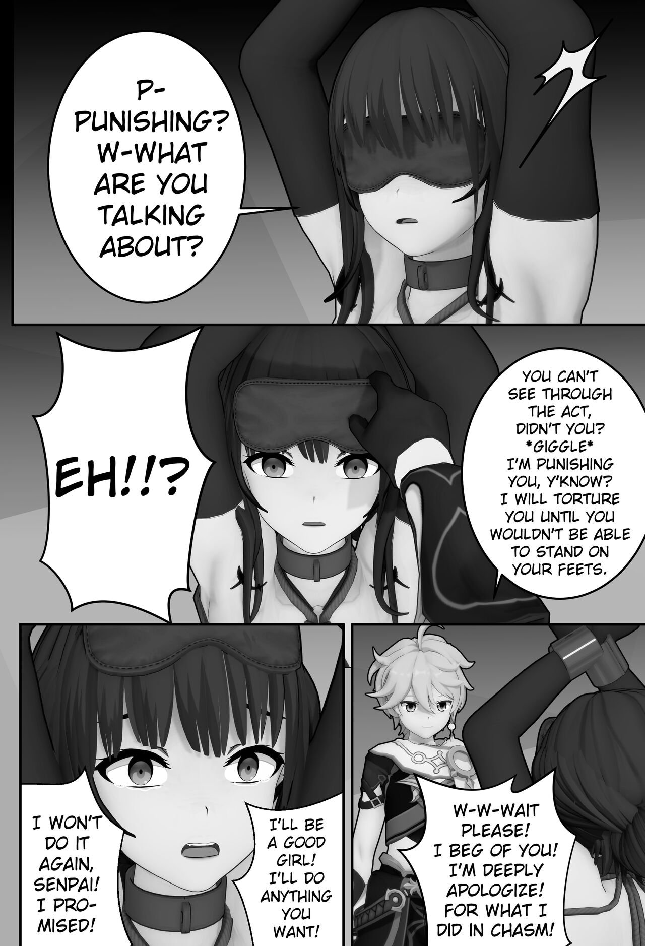ActualE - My  Little Junior Cant Be This Stubborn! (Genshin Impact) English Decensored image number 3