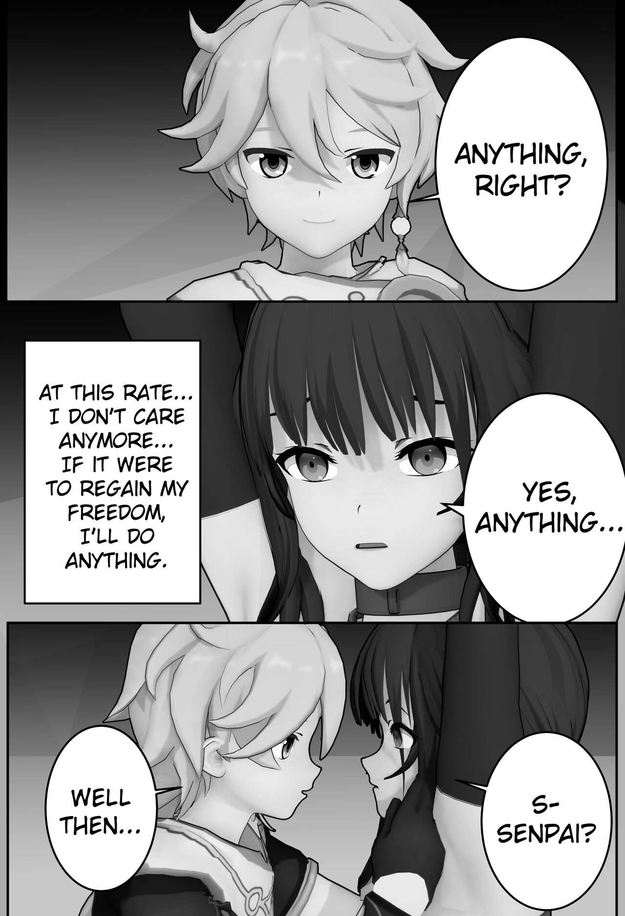 ActualE - My  Little Junior Cant Be This Stubborn! (Genshin Impact) English Decensored image number 4
