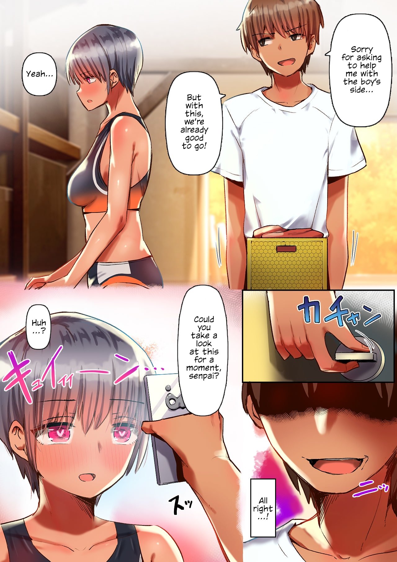 Sumi-Senpais Expression Doesnt Change Even As Shes Getting Pounded image number 7