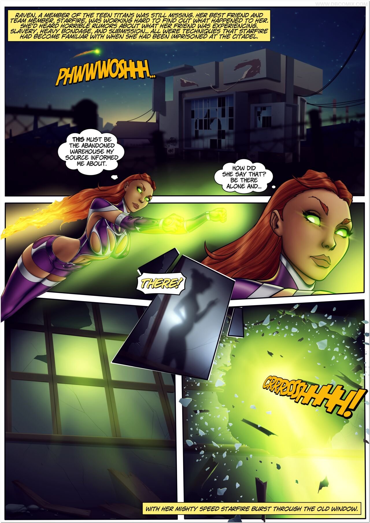 DBComix - Teen Titans Starfire porn comic image number 1