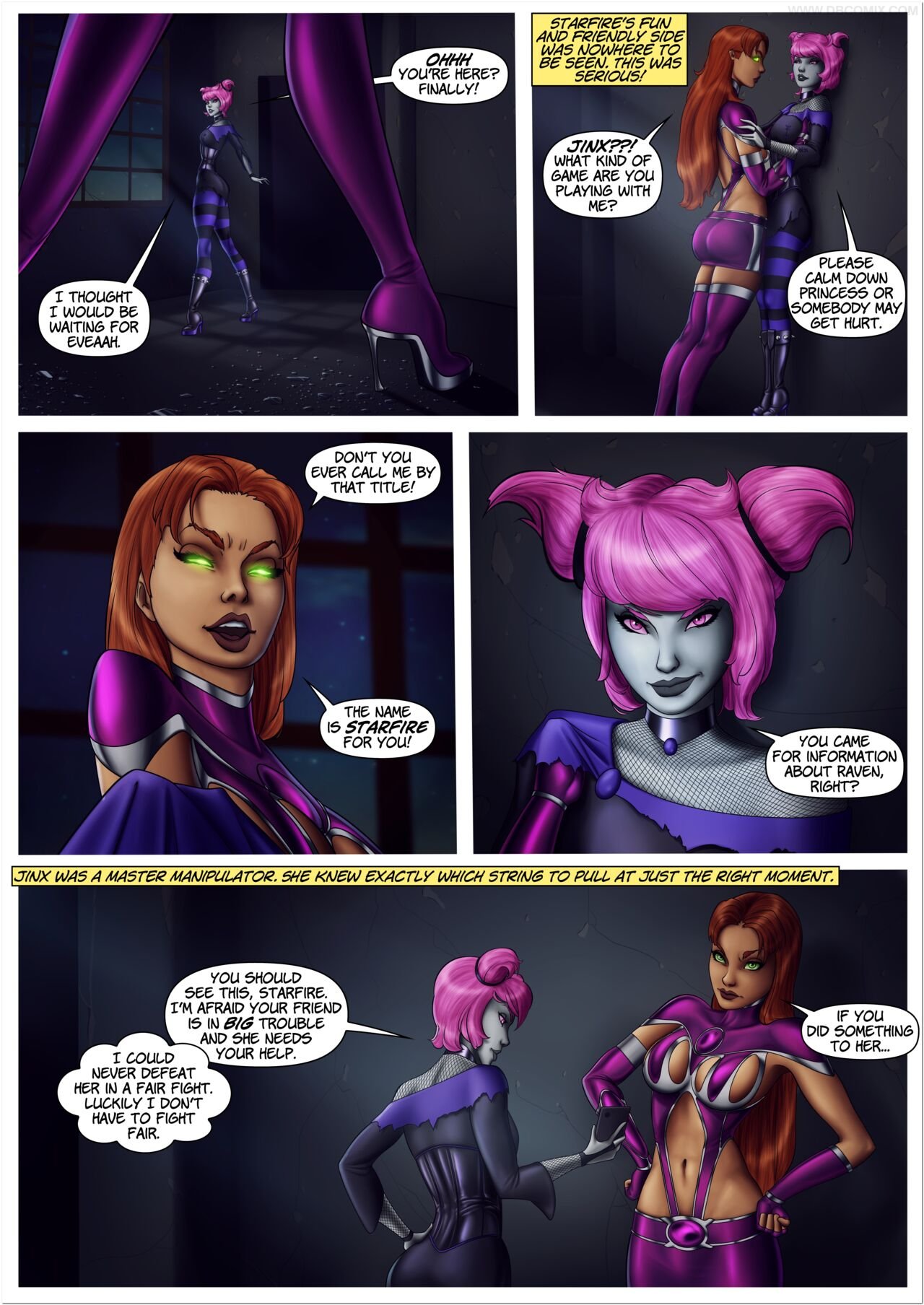 DBComix - Teen Titans Starfire porn comic image number 2