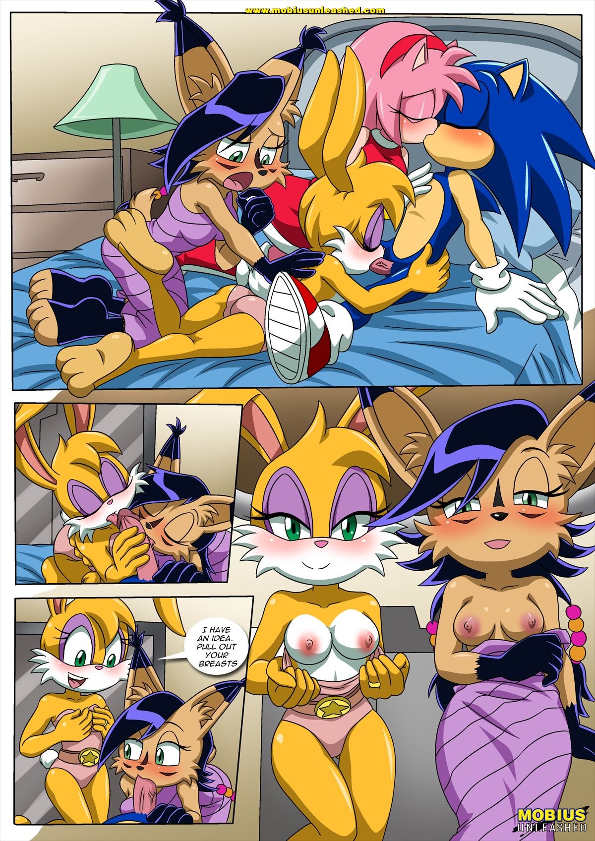Palcomix - Sonic and Sally Break Up (Sonic the Hedgehog) image number 6