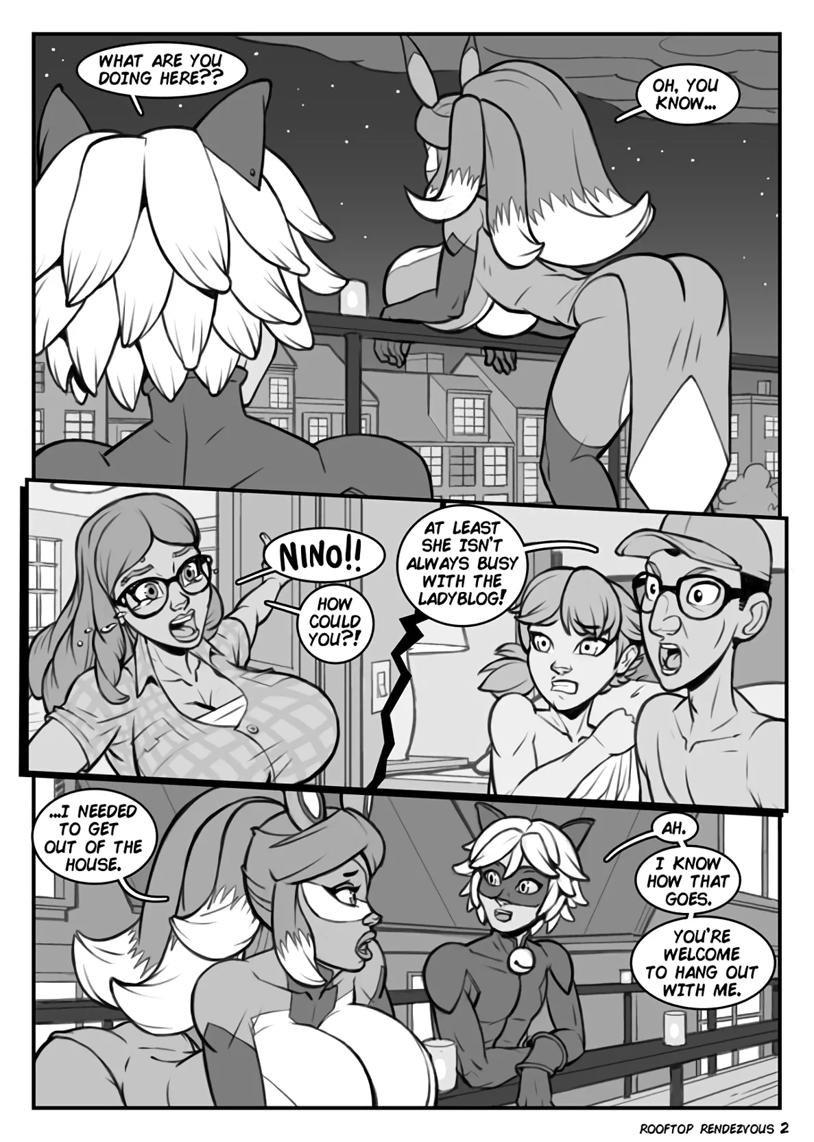 FirstEd - Rena Rouge: Rooftop Rendezvous (Miraculous Ladybug) image number 4
