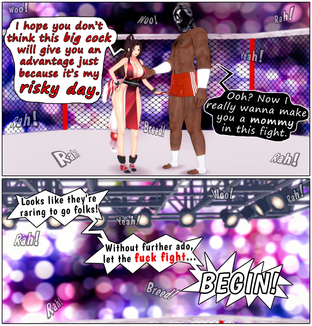 Mai Shiranui Fuck Fight image number 2