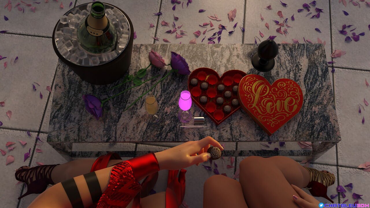 CHATBLEUX3DX - hot valentines day UK porn comic