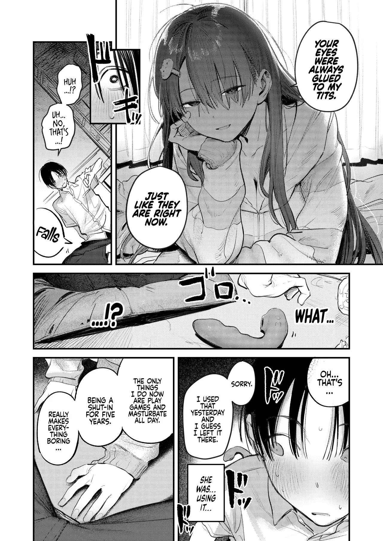 Monsters Room ~The Story of Being Milked by My  Friends Older Sister who had Become a Shut-in NEET after not seeing Her  Six Years  Mamono no Heya ~6 nen-buri ni Saikai shitara Hikikomori NEET ni Natteita Shinyuu no Onee-san ni Semararete S image number 11