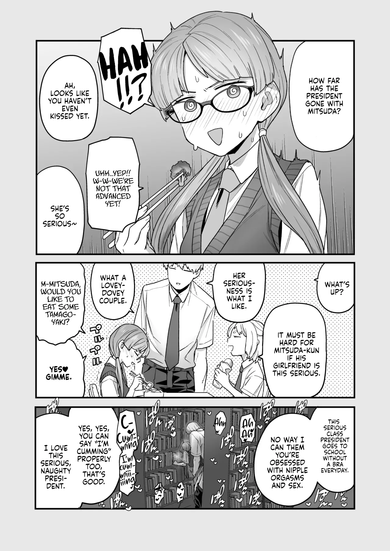 The Class President and Mitsuda-kun Compilation 1 + alpha  Iinchou to Mitsuda-kun Soushuuhen 1 + alpha image number 18