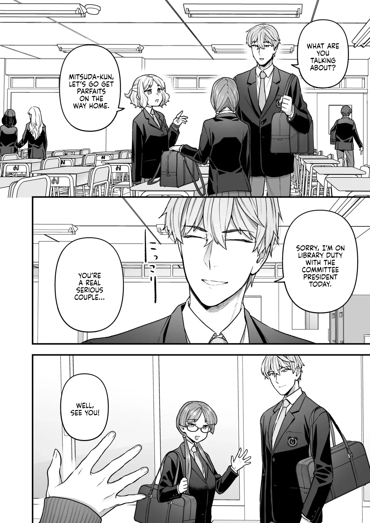 The Class President and Mitsuda-kun Compilation 1 + alpha  Iinchou to Mitsuda-kun Soushuuhen 1 + alpha image number 21