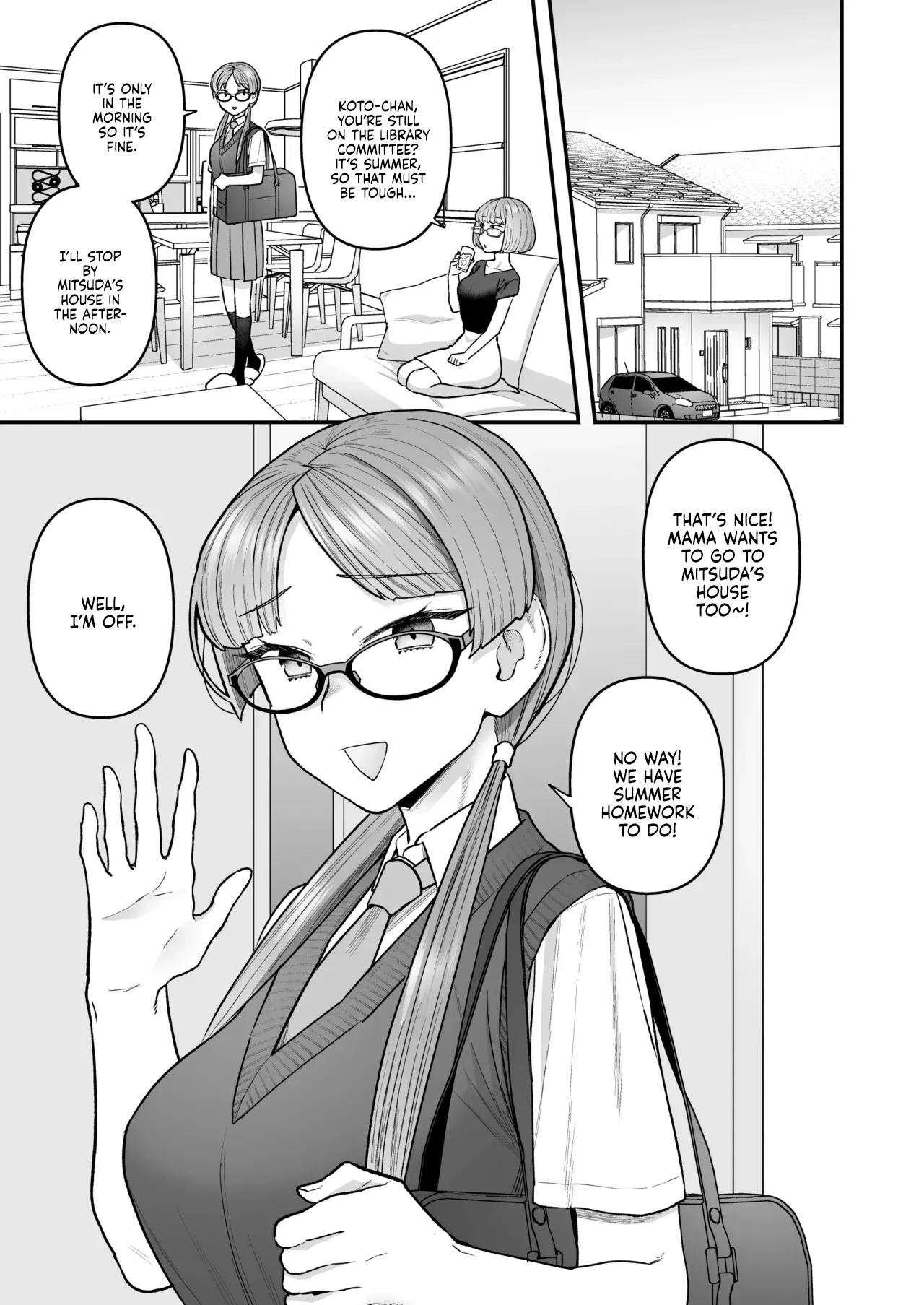 The Class President and Mitsuda-kun Compilation 1 + alpha  Iinchou to Mitsuda-kun Soushuuhen 1 + alpha image number 4
