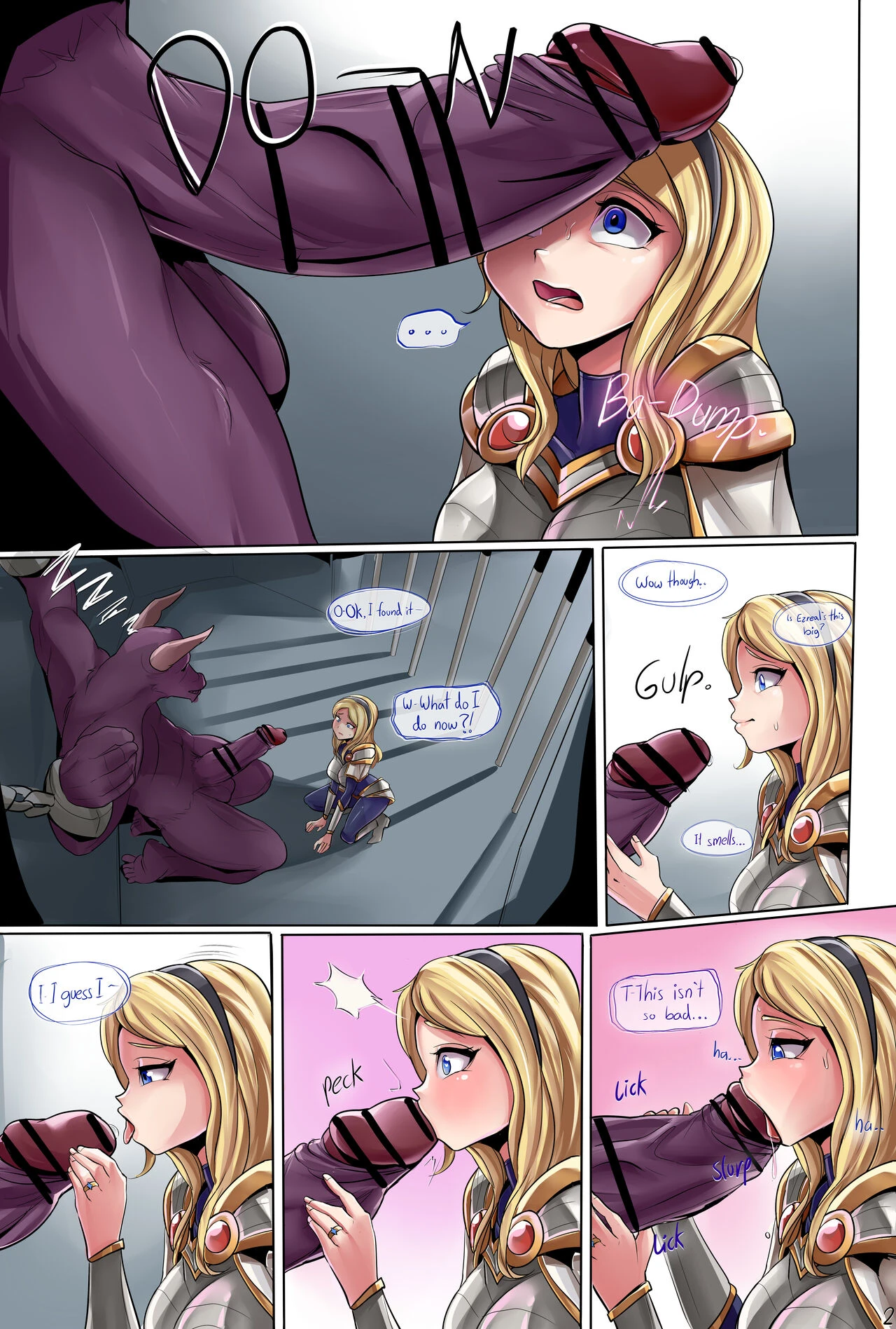 Lux and the Minotaur - True Loves Rape image number 3