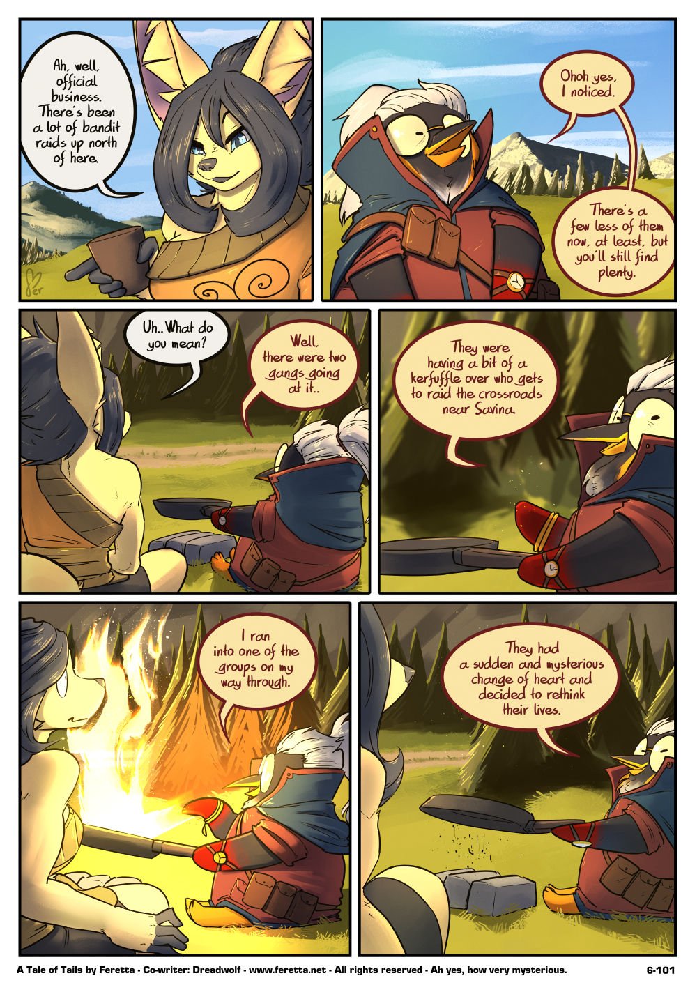 Feretta - A Tale of Tails: Chapter 6 - Paths converge image number 101