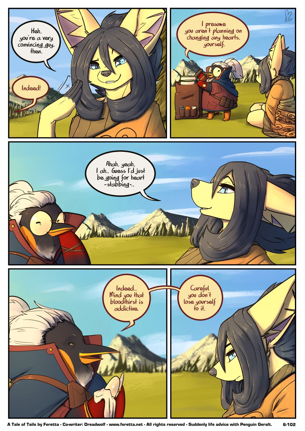 Feretta - A Tale of Tails: Chapter 6 - Paths converge image number 102