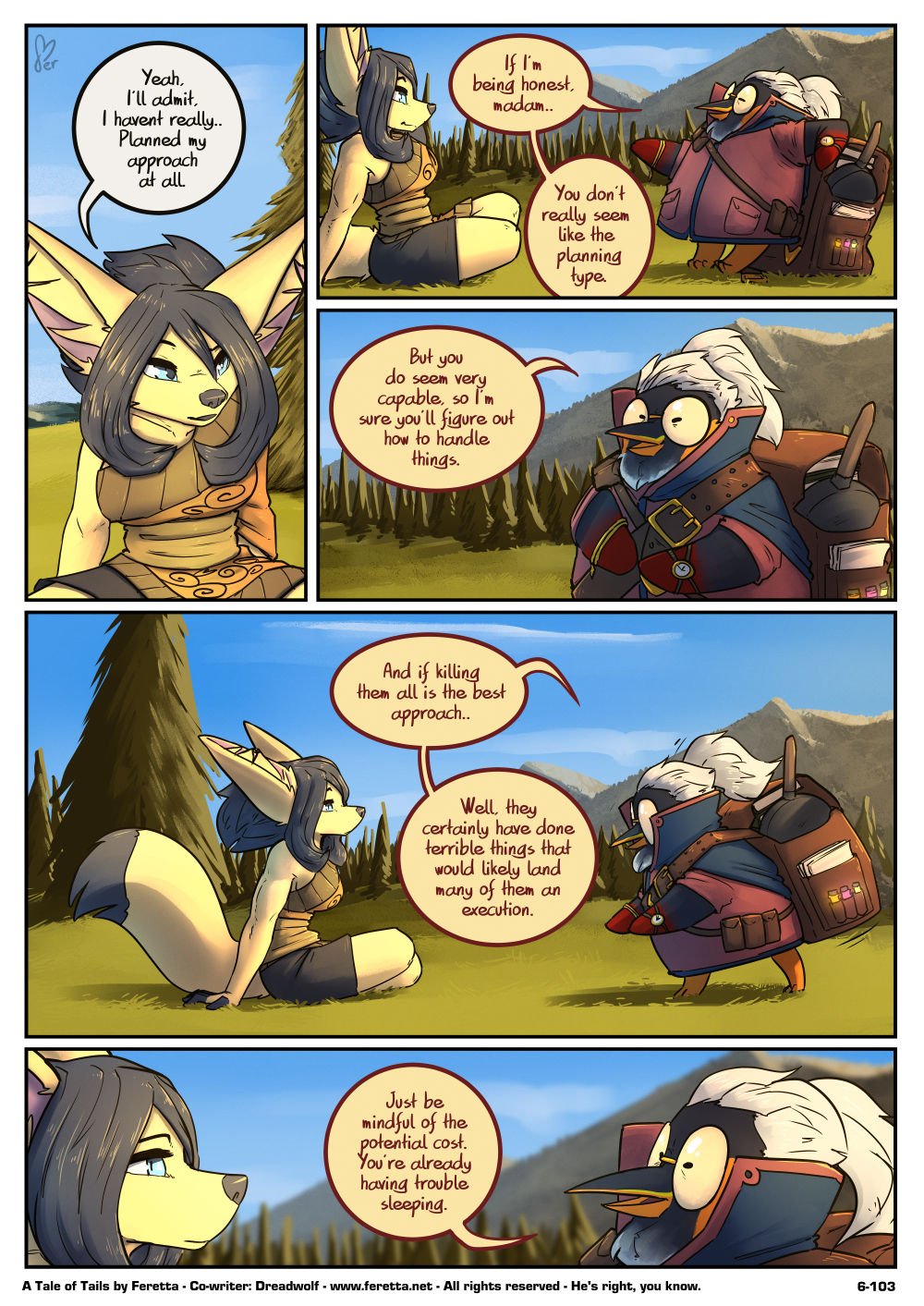 Feretta - A Tale of Tails: Chapter 6 - Paths converge image number 103