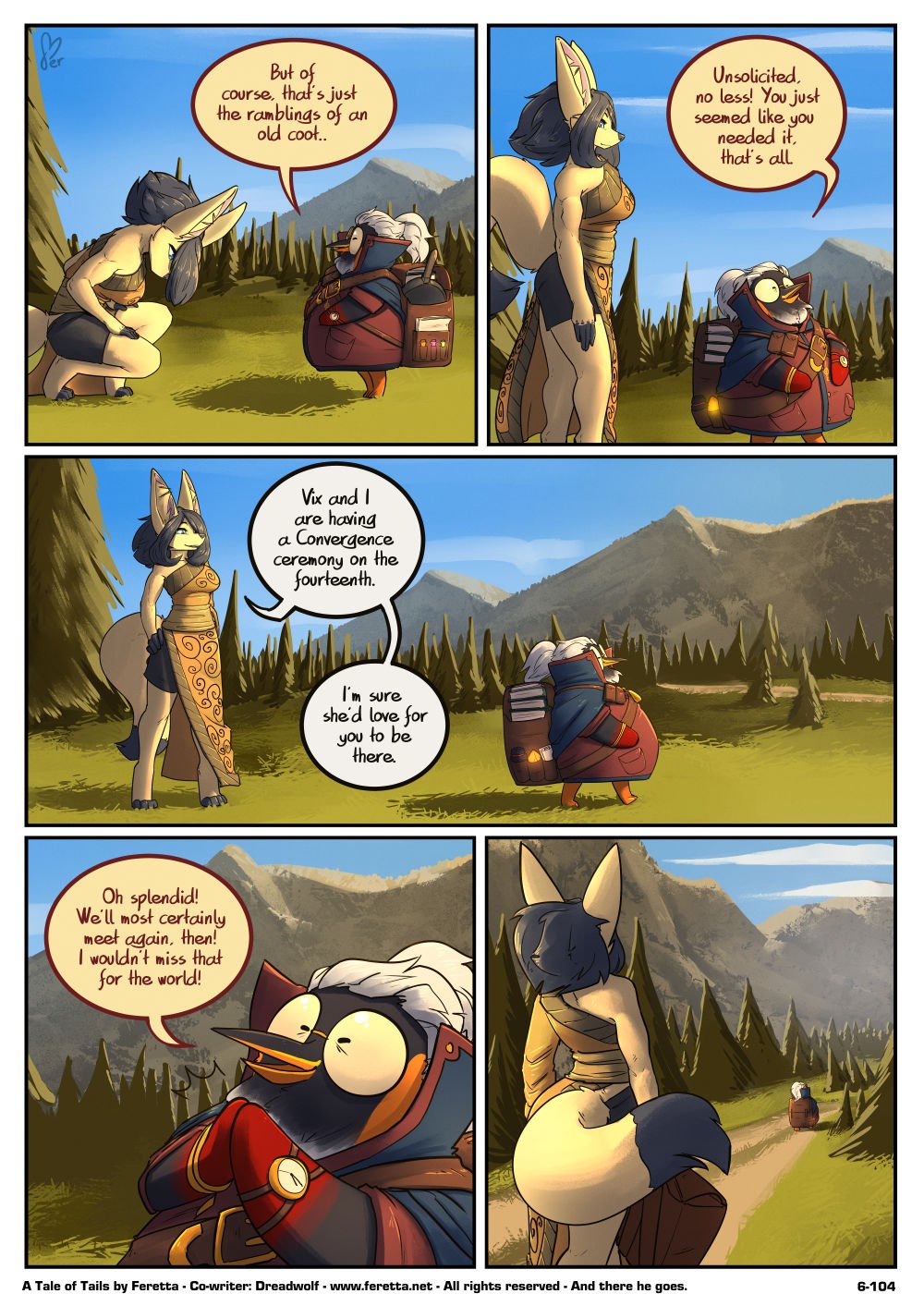 Feretta - A Tale of Tails: Chapter 6 - Paths converge image number 104