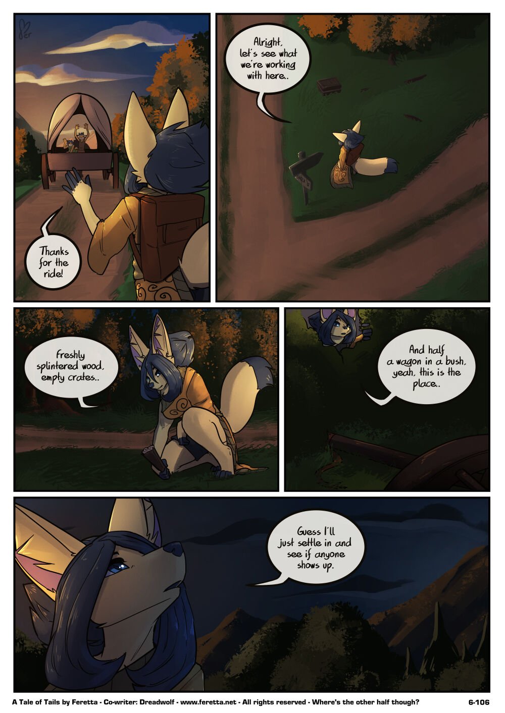 Feretta - A Tale of Tails: Chapter 6 - Paths converge image number 106