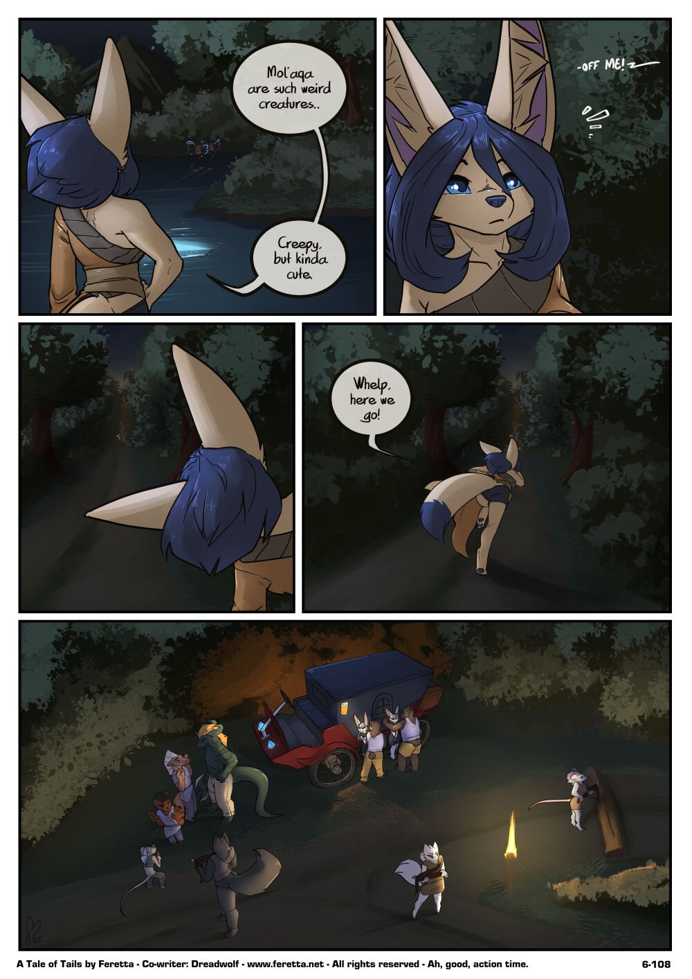 Feretta - A Tale of Tails: Chapter 6 - Paths converge image number 108