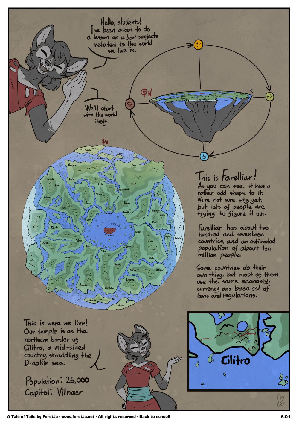 Feretta - A Tale of Tails: Chapter 6 - Paths converge image number 1