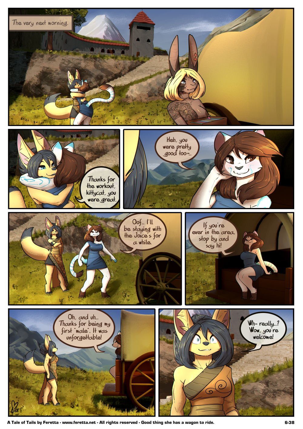 Feretta - A Tale of Tails: Chapter 6 - Paths converge image number 38