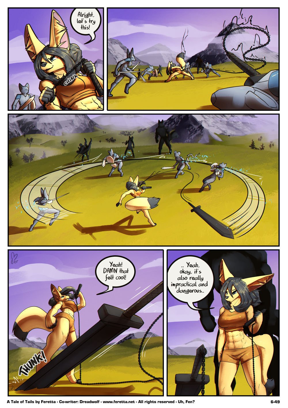 Feretta - A Tale of Tails: Chapter 6 - Paths converge image number 49
