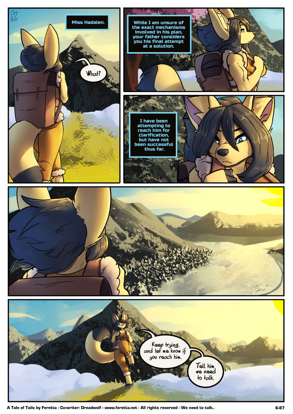Feretta - A Tale of Tails: Chapter 6 - Paths converge image number 87