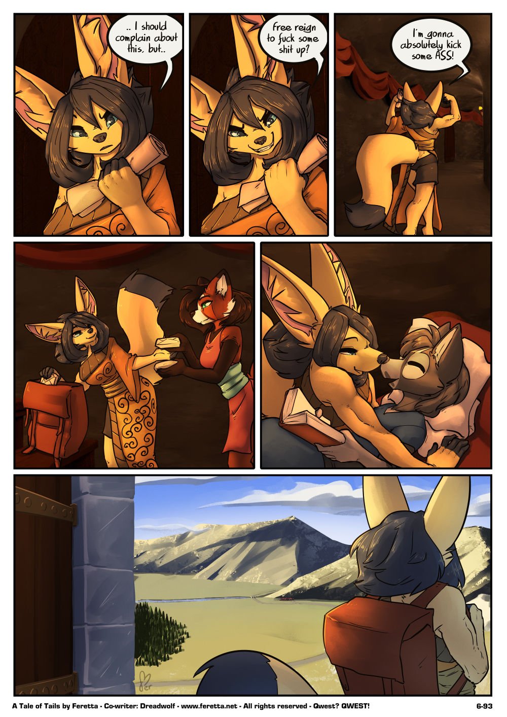 Feretta - A Tale of Tails: Chapter 6 - Paths converge image number 93
