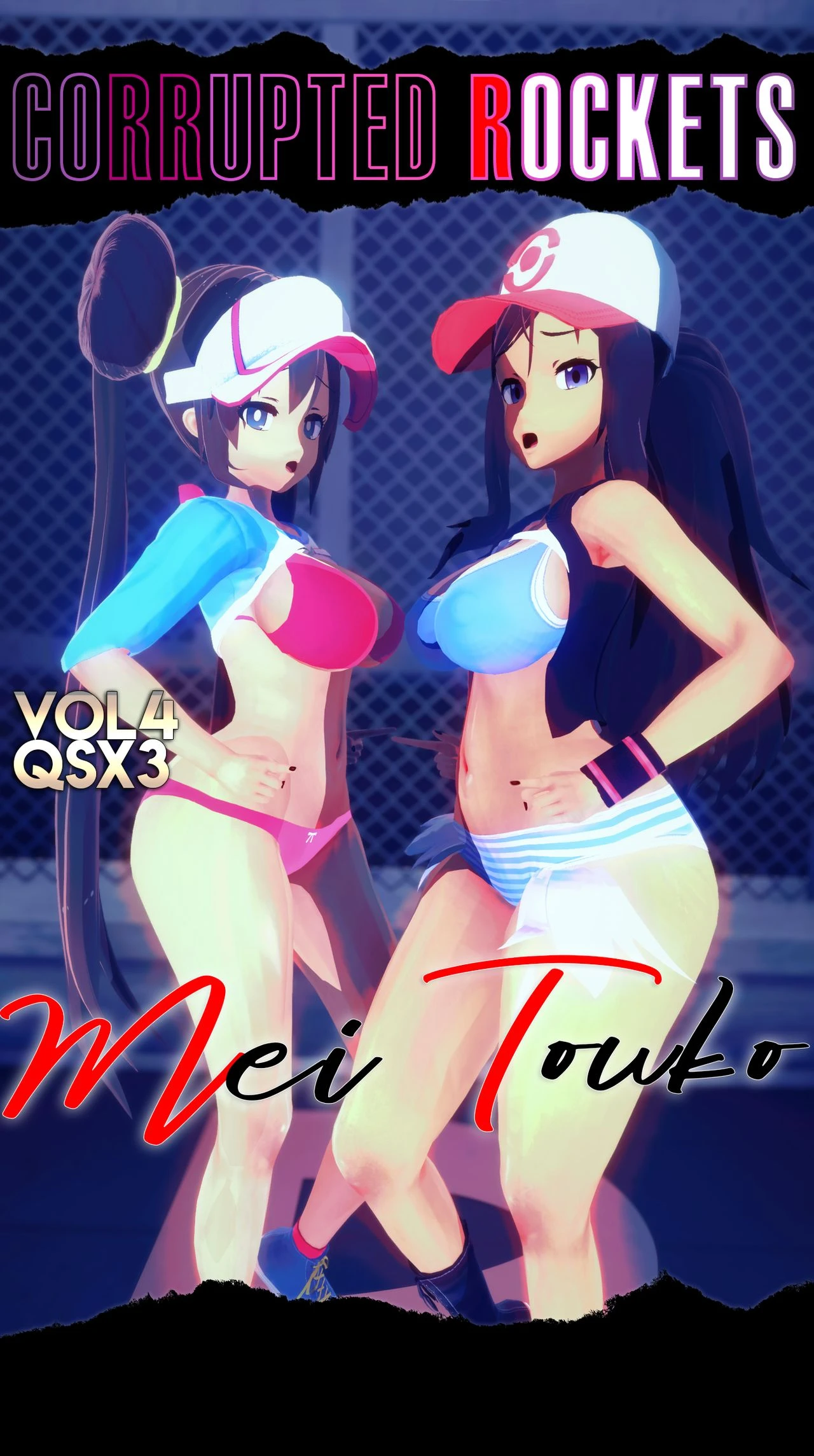 Corrupted Rockkets 4 - Touko on Private Beach!