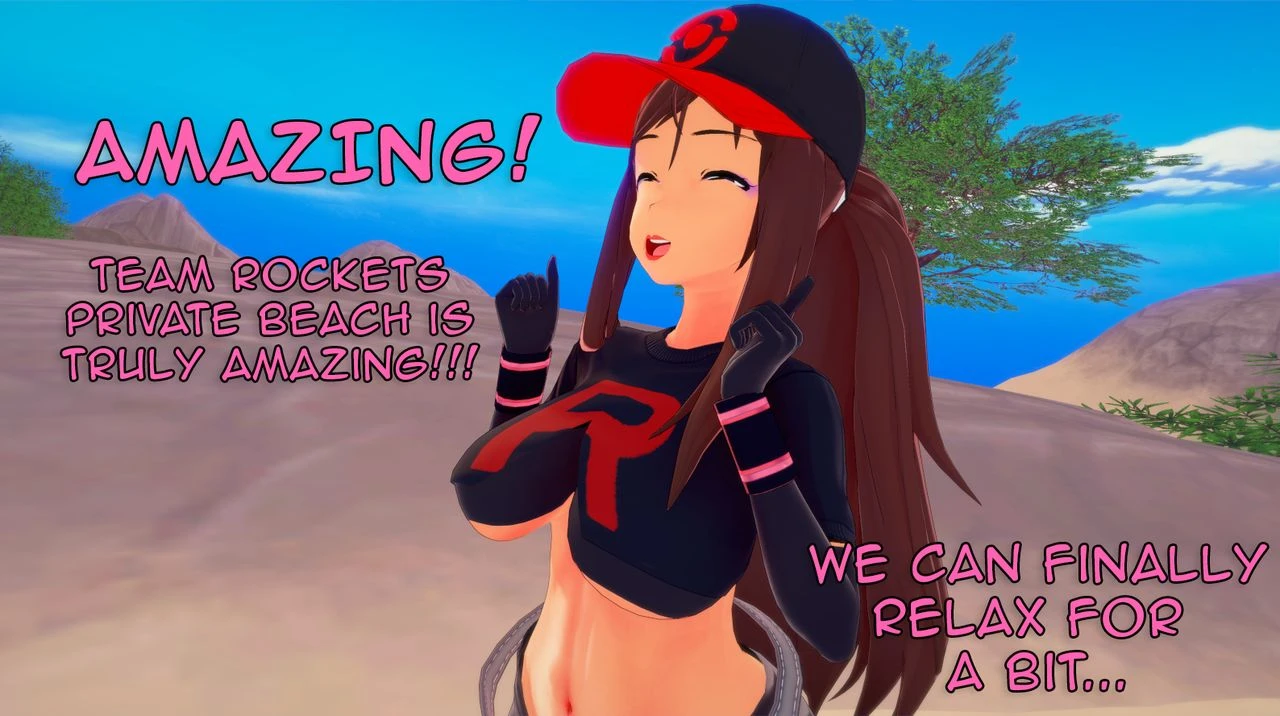 Corrupted Rockkets 4 - Touko on Private Beach! image number 5