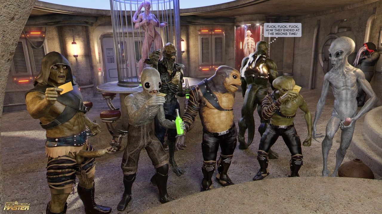 First Contact - 11 alien gangbang image number 4