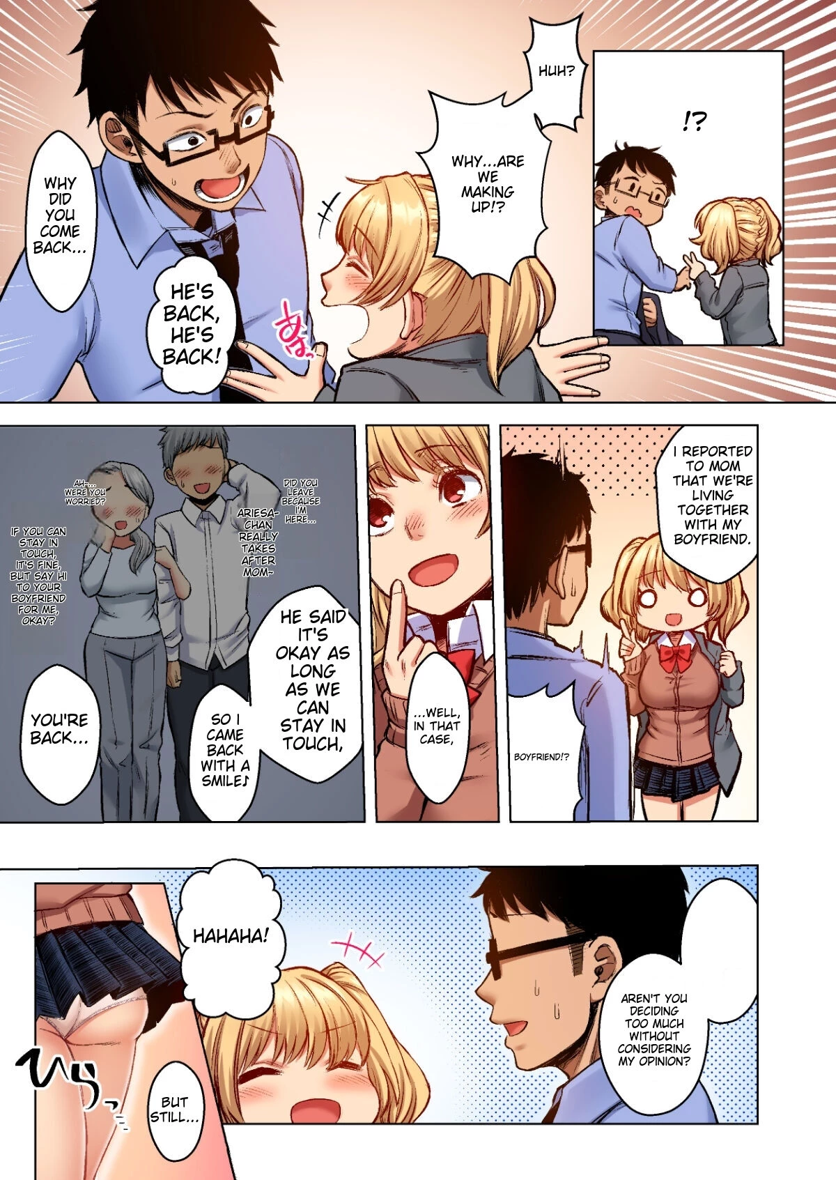 Wakeari JK Iede shita Gal o Kattemita Kekka! 1+2 Full Color Gappon-ban image number 34